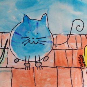 watercolor_paper_5_yrs_old_cats