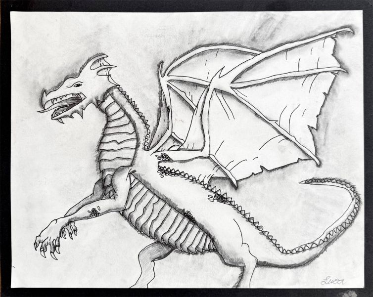 Luca_s_dragon_sketch_graphite_pencil