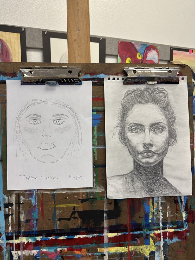 Debbie’s artistic Growth