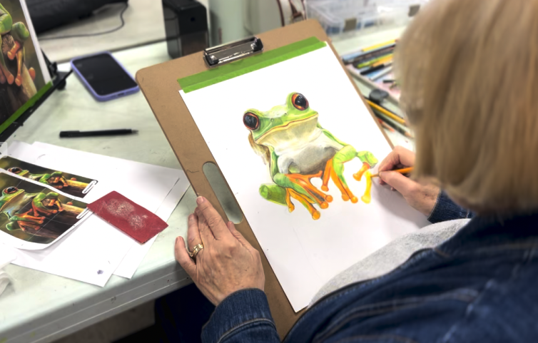 Alice_colored_pencil_technique_frong
