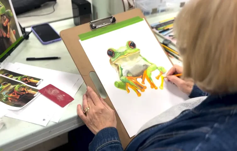 Alice_colored_pencil_technique_frong