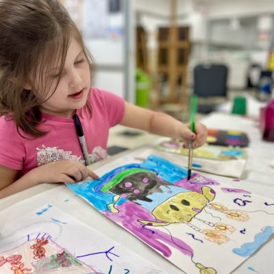 Five_year_old_art_student_watercolor_cake